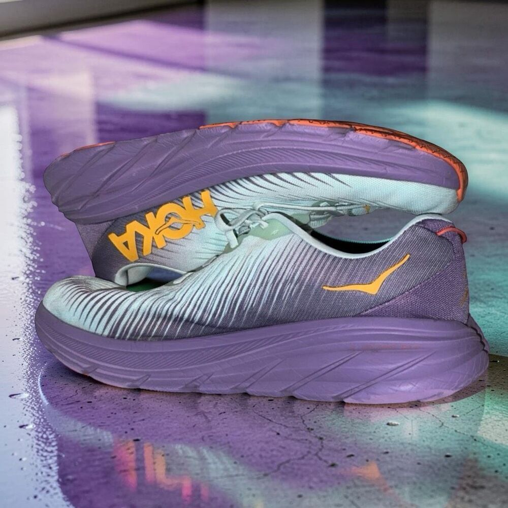 Women’s Hoka Rincon 3 Violet Ice Running Sneaker Shoes Size 11 B - Picture 3 of 10